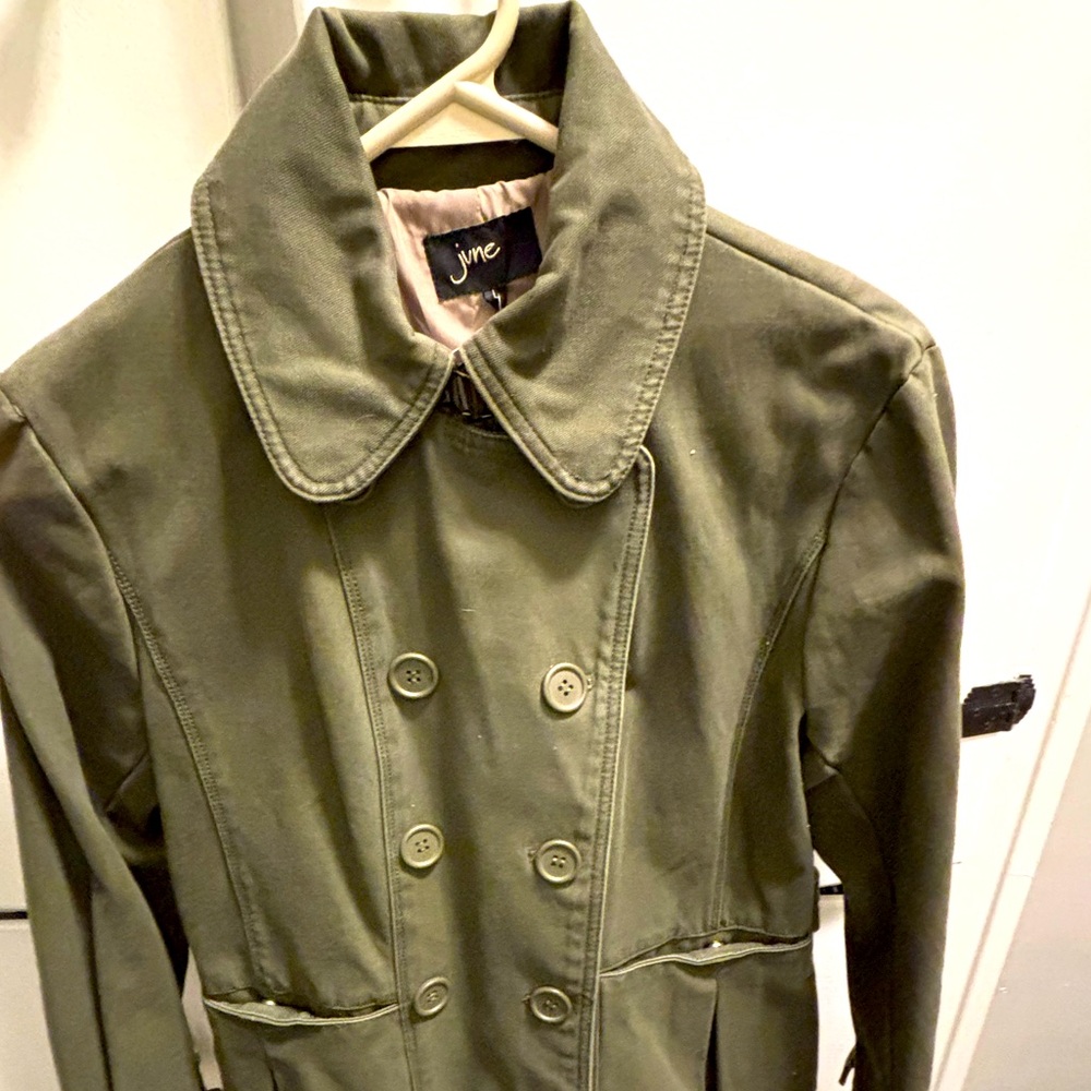 Green Military Jacket by June